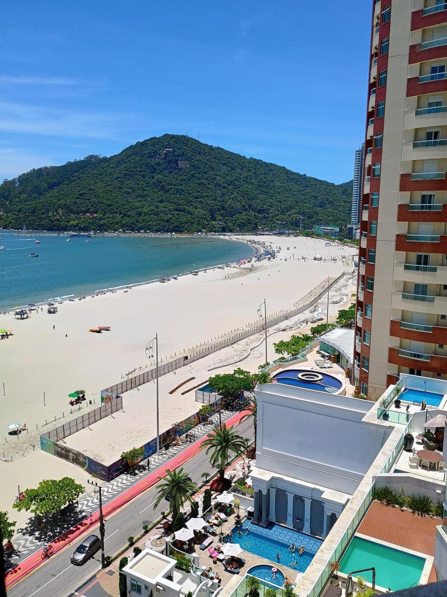 Balneário CamboriúExcelente Ap Pe Na Areia Vista Marアパートメント エクステリア 写真
